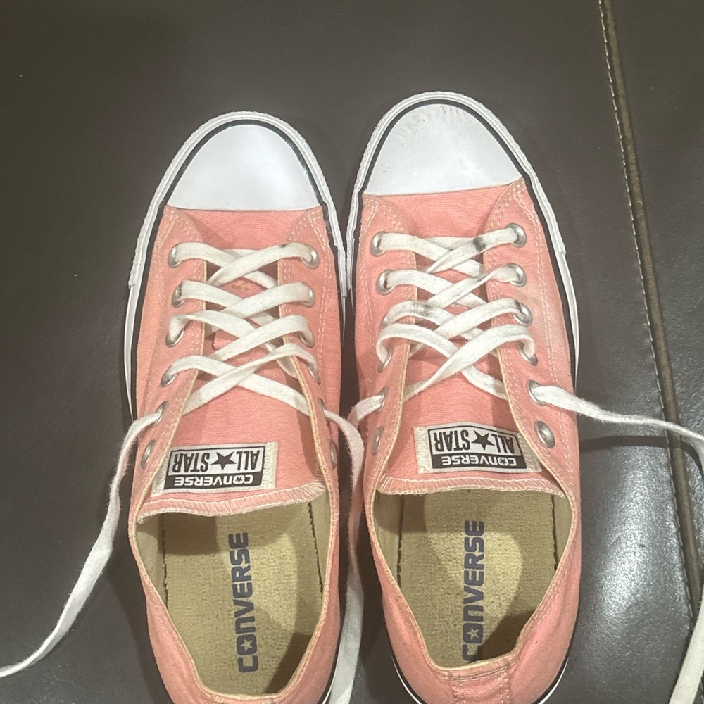 Converse Women's Coral Canvas Sneakers